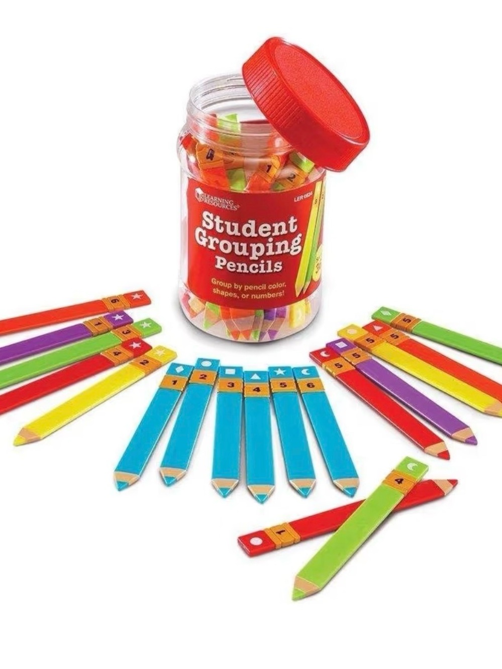 Student Grouping Pencils - Multi-Color
